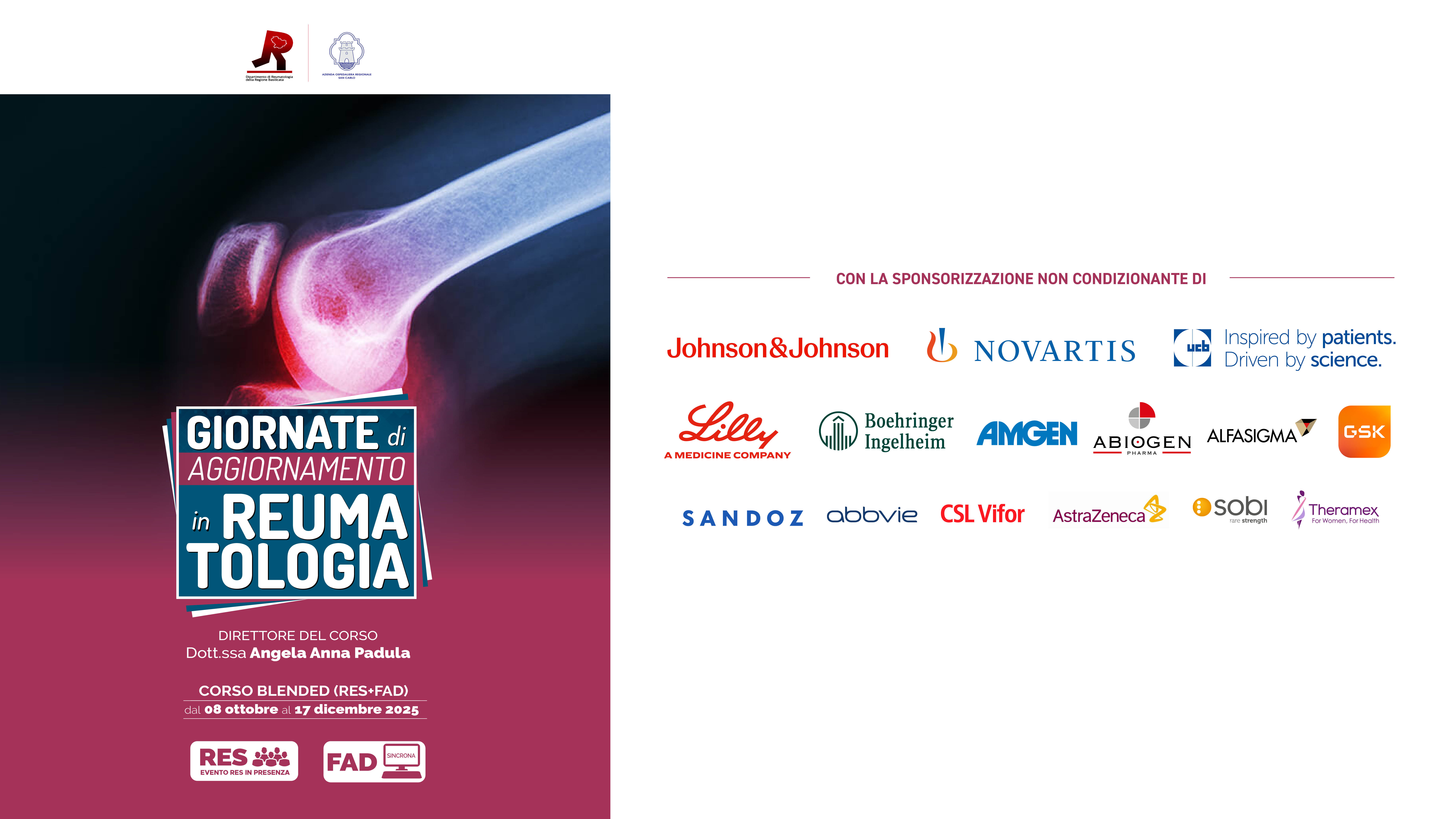 Course Image GIORNATE DI AGGIORNAMENTO IN REUMATOLOGIA